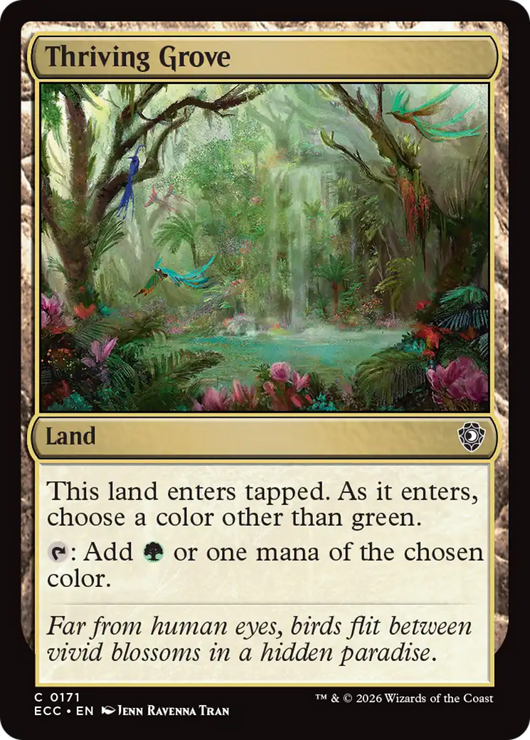 Thriving Grove [Lorwyn Eclipsed Commander] | I Want That Stuff Brandon