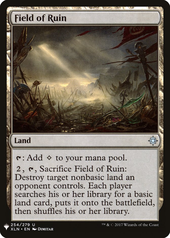 Field of Ruin [Mystery Booster] | I Want That Stuff Brandon