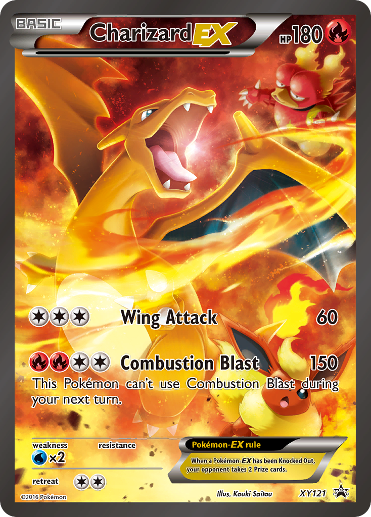 Charizard EX (XY121) [XY: Black Star Promos] | I Want That Stuff Brandon