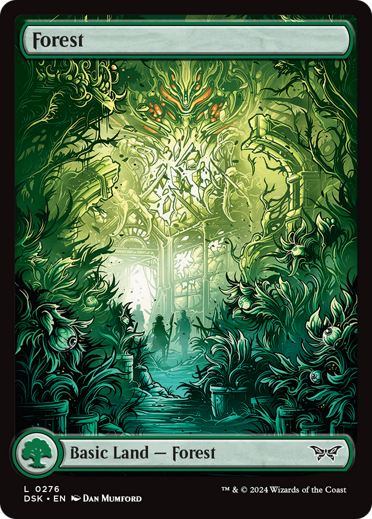 Forest (276) - Full Art [Duskmourn: House of Horror] | I Want That Stuff Brandon