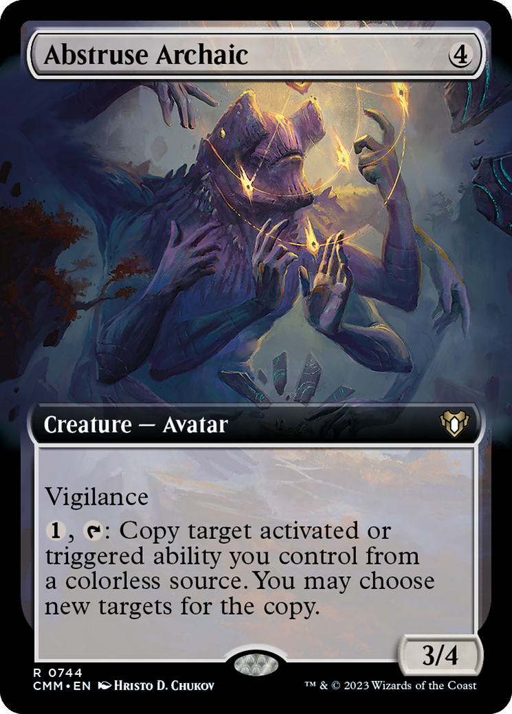 Abstruse Archaic (Extended Art) [Commander Masters] | I Want That Stuff Brandon