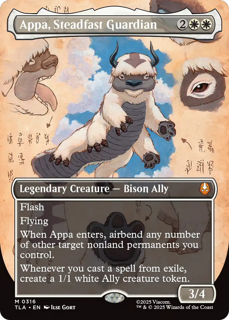 Appa, Steadfast Guardian (Borderless) [Avatar: The Last Airbender] | I Want That Stuff Brandon