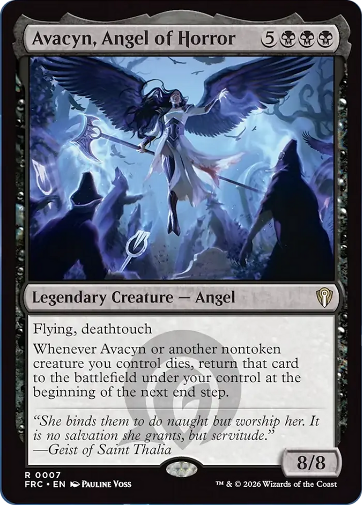 Avacyn, Angel of Horror [Reality Fracture Commander] | I Want That Stuff Brandon