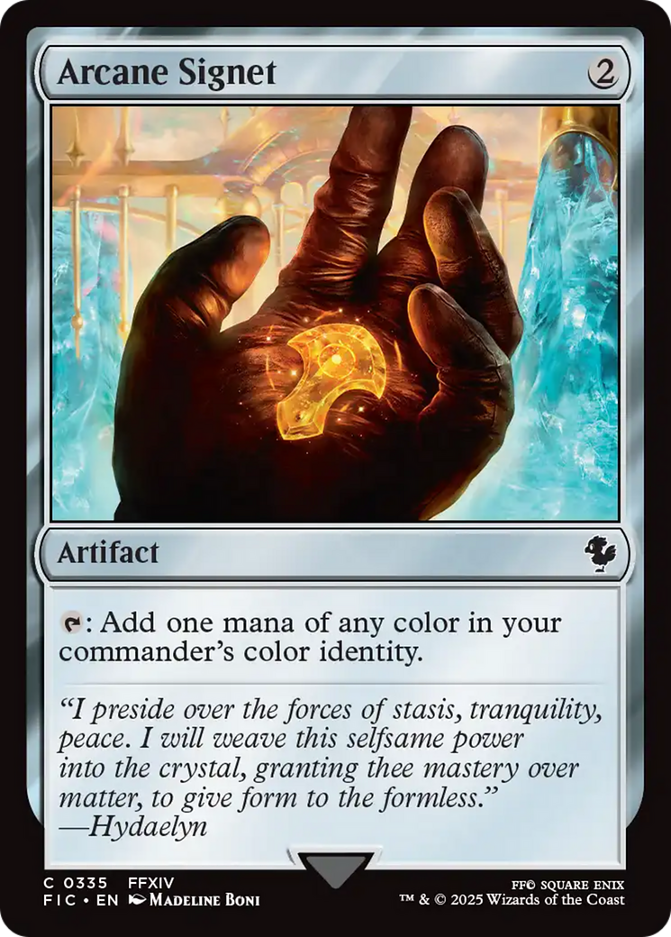 Arcane Signet (0335) [FINAL FANTASY Commander] | I Want That Stuff Brandon