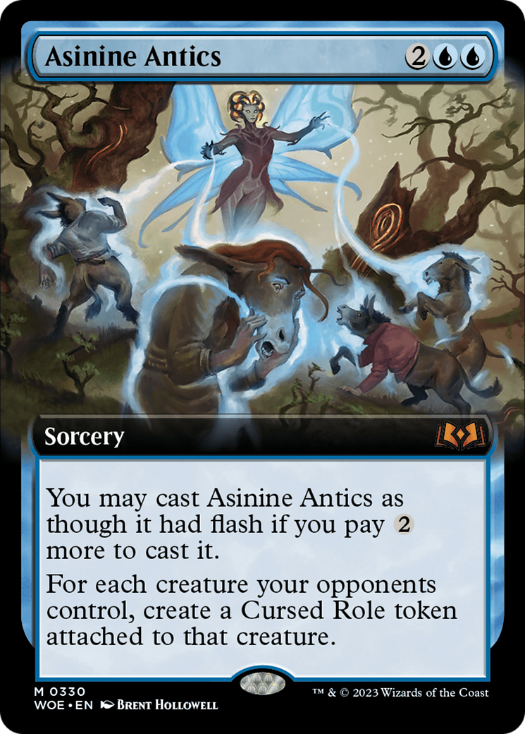 Asinine Antics (Extended Art) [Wilds of Eldraine] | I Want That Stuff Brandon