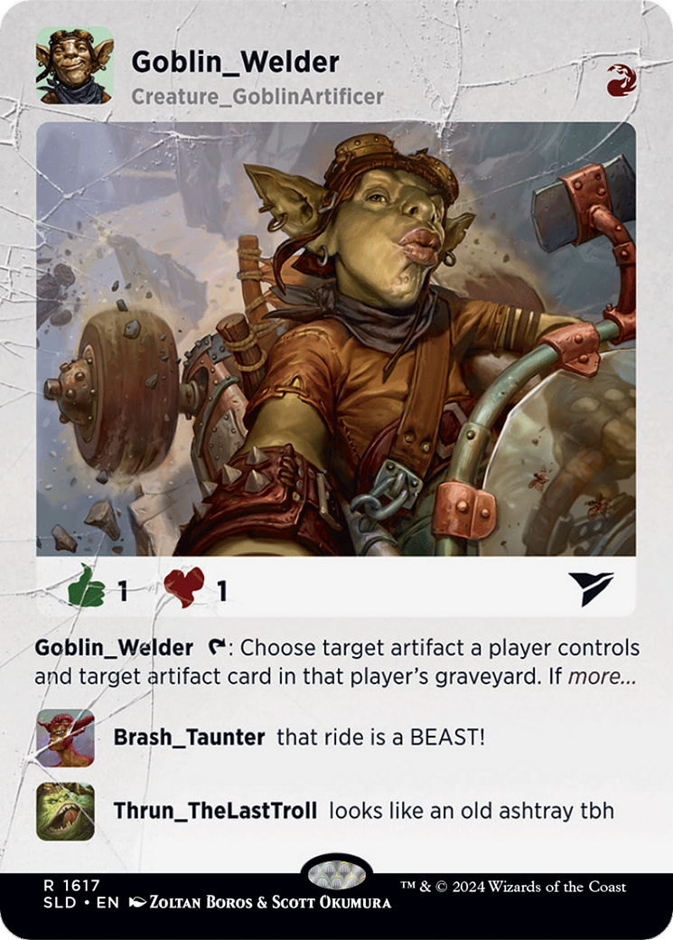 Goblin Welder [Secret Lair Drop Series] | I Want That Stuff Brandon