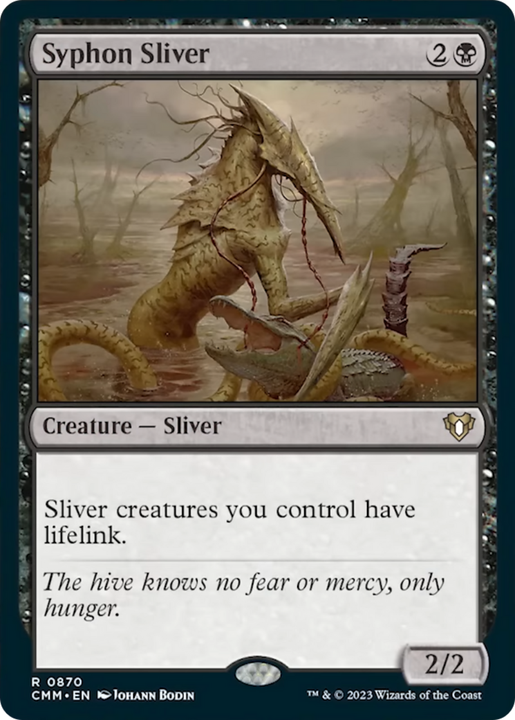 Syphon Sliver [Commander Masters] | I Want That Stuff Brandon