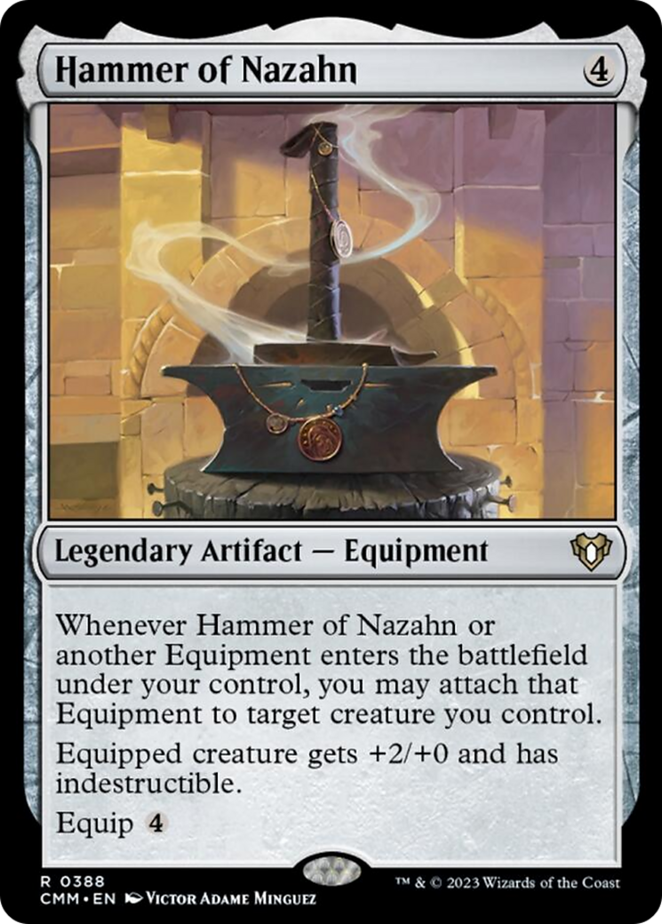 Hammer of Nazahn [Commander Masters] | I Want That Stuff Brandon