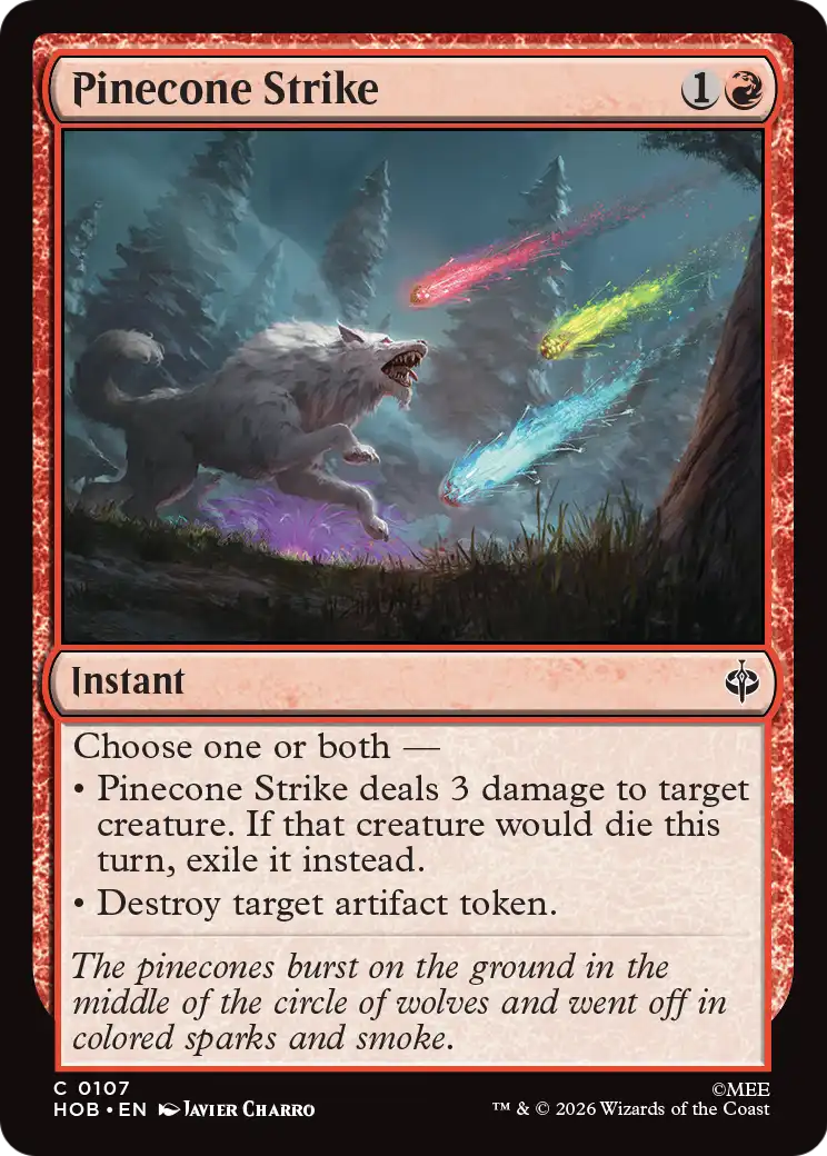 Pinecone Strike [The Hobbit] | I Want That Stuff Brandon