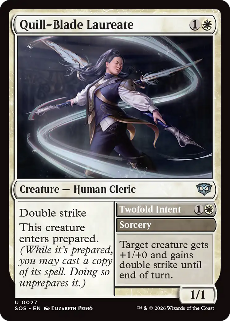 Quill-Blade Laureate [Secrets of Strixhaven] | I Want That Stuff Brandon