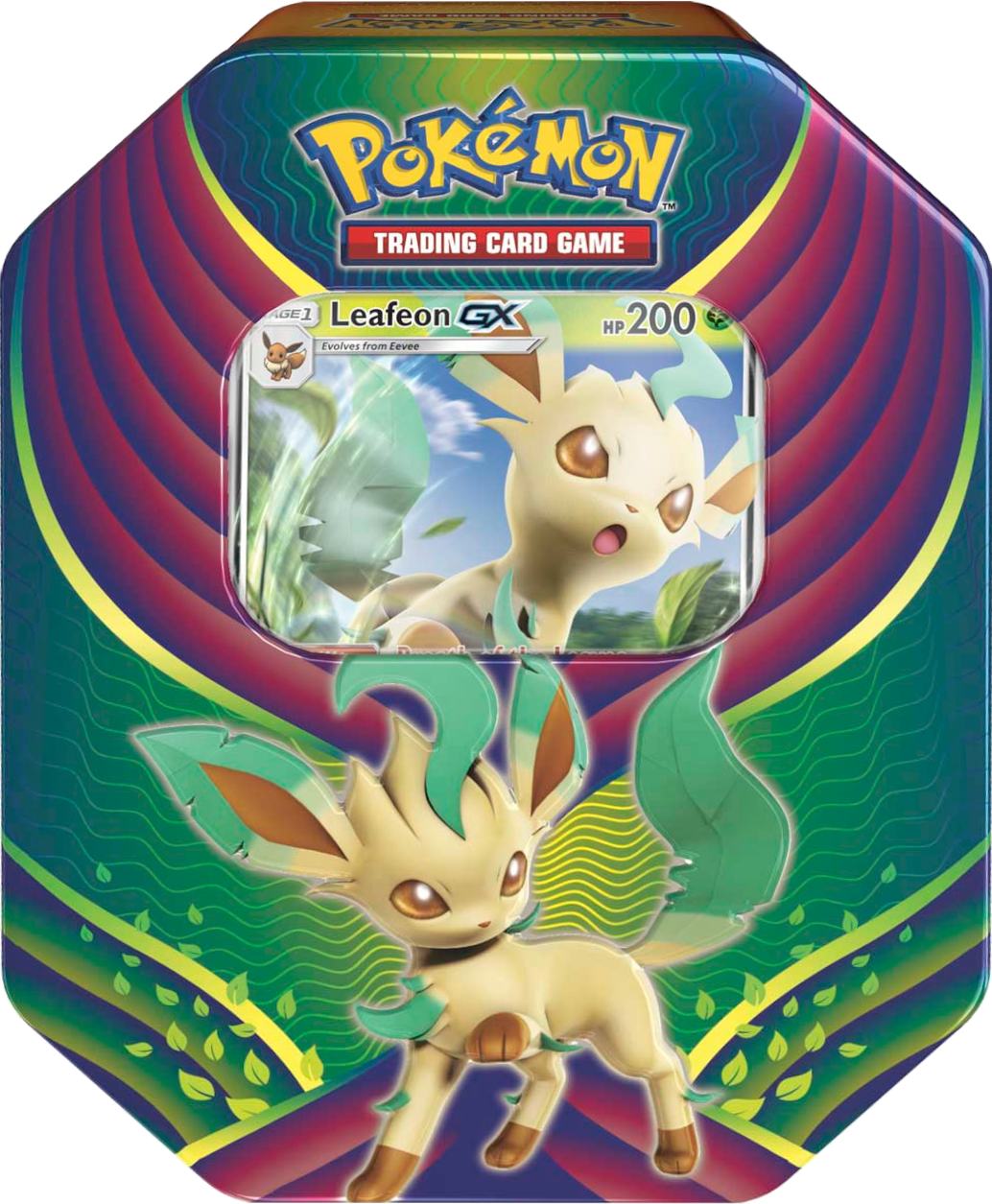 Evolution Celebration - Collector's Tin (Leafeon GX) | I Want That Stuff Brandon