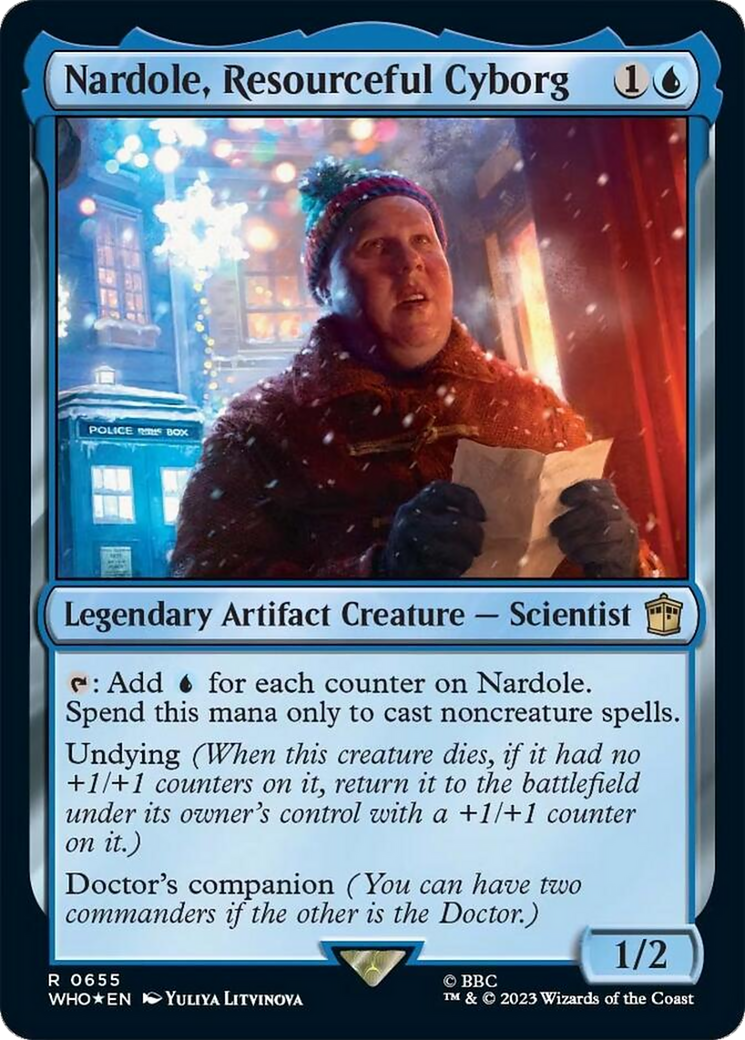 Nardole, Resourceful Cyborg (Surge Foil) [Doctor Who] | I Want That Stuff Brandon