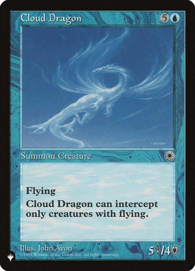 Cloud Dragon [The List] | I Want That Stuff Brandon