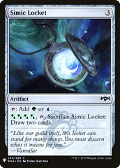 Simic Locket [Mystery Booster] | I Want That Stuff Brandon