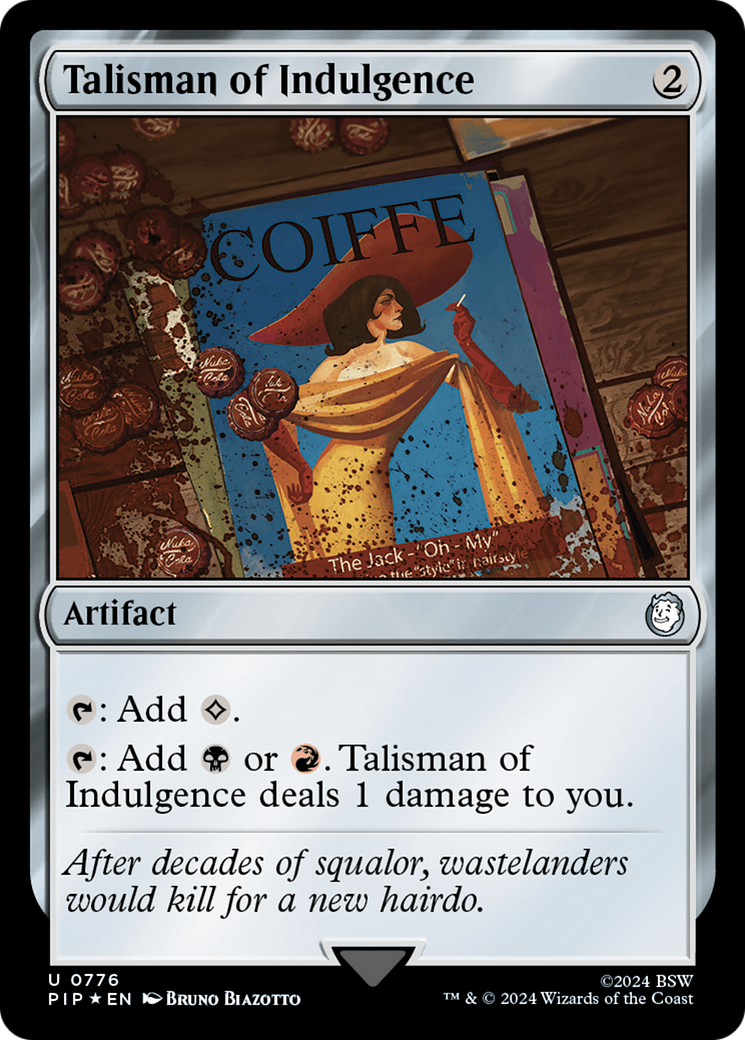 Talisman of Indulgence (Surge Foil) [Fallout] | I Want That Stuff Brandon