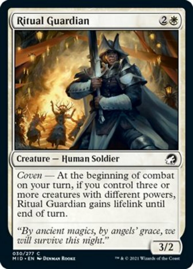 Ritual Guardian [Innistrad: Midnight Hunt] | I Want That Stuff Brandon