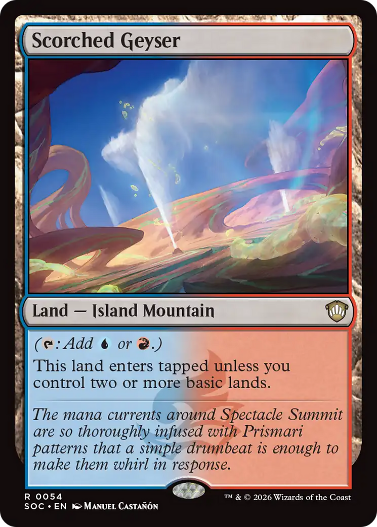 Scorched Geyser [Secrets of Strixhaven Commander] | I Want That Stuff Brandon