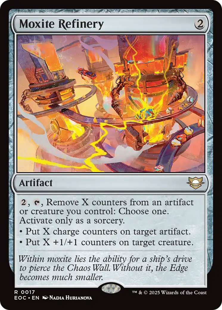 Moxite Refinery [Edge of Eternities Commander] | I Want That Stuff Brandon