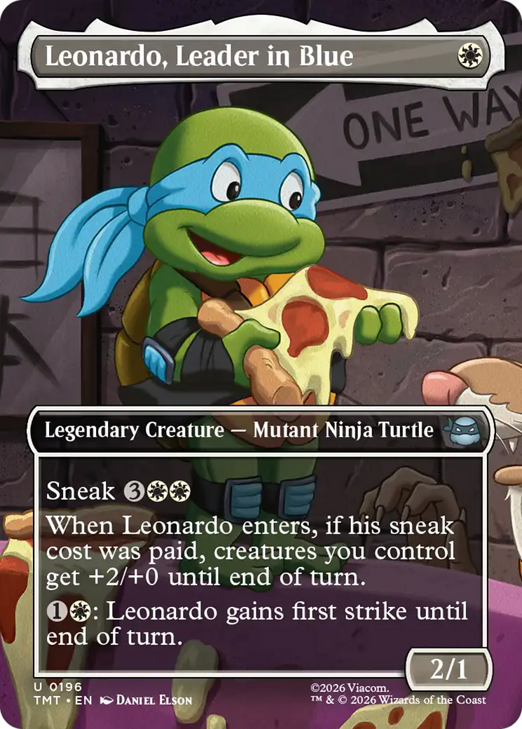 Leonardo, Leader in Blue (Borderless) [Teenage Mutant Ninja Turtles] | I Want That Stuff Brandon