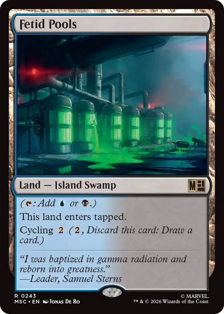 Fetid Pools [Marvel Super Heroes Commander] | I Want That Stuff Brandon