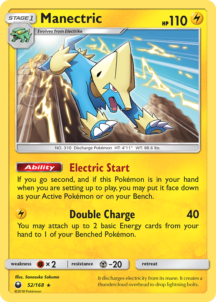 Manectric (52/168) [Sun & Moon: Celestial Storm] | I Want That Stuff Brandon