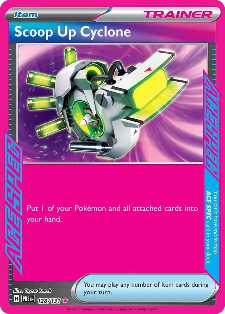 Scoop Up Cyclone (128/131) [Scarlet & Violet: Prismatic Evolutions] | I Want That Stuff Brandon