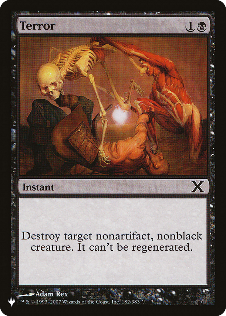 Terror [The List Reprints] | I Want That Stuff Brandon