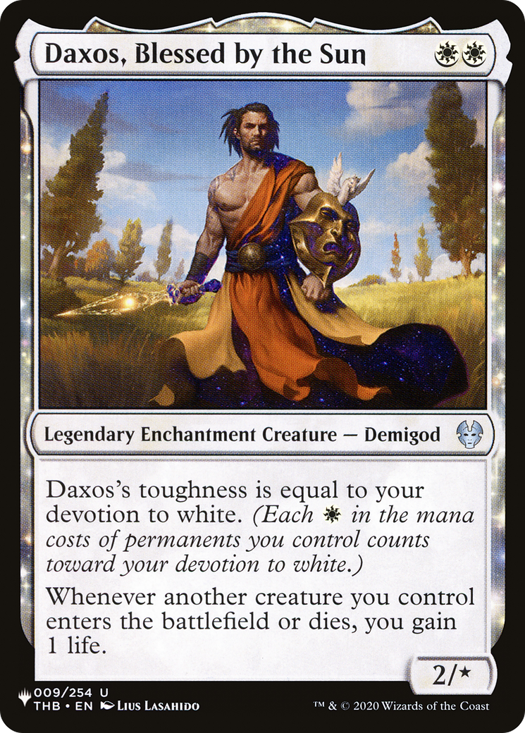 Daxos, Blessed by the Sun [The List] | I Want That Stuff Brandon