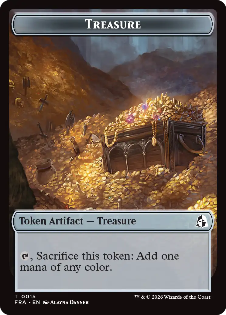 Angel (0003) // Treasure Double-Sided Token [Reality Fracture Tokens] | I Want That Stuff Brandon