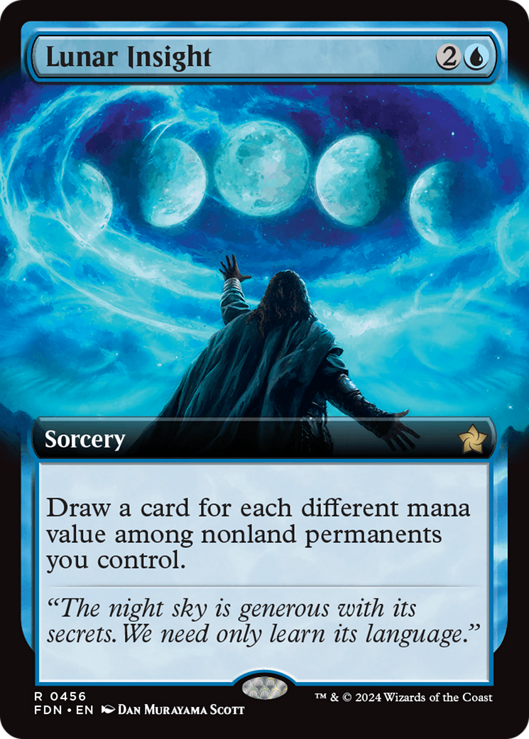 Lunar Insight (Extended Art) [Foundations] | I Want That Stuff Brandon