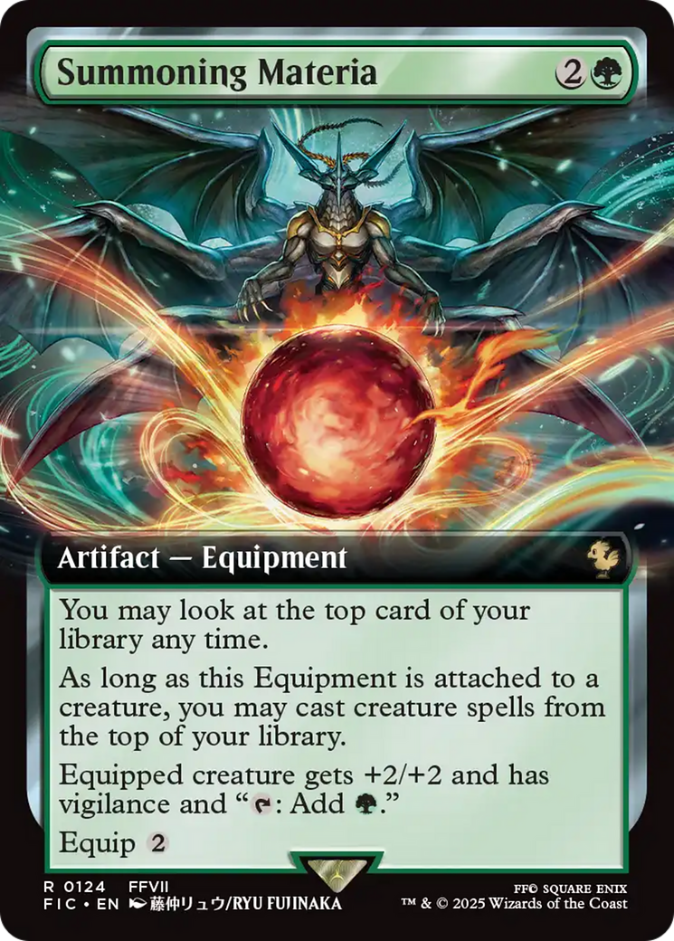 Summoning Materia (Extended Art) [FINAL FANTASY Commander] | I Want That Stuff Brandon