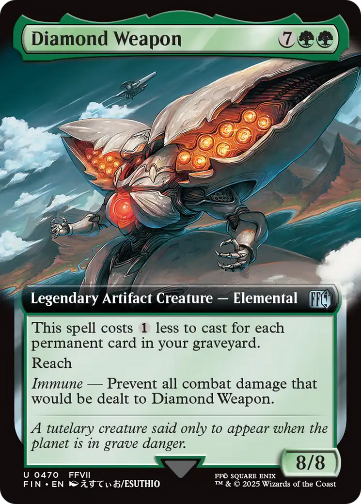 Diamond Weapon (Extended Art) [FINAL FANTASY] | I Want That Stuff Brandon