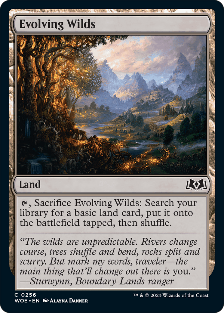 Evolving Wilds [Wilds of Eldraine] | I Want That Stuff Brandon