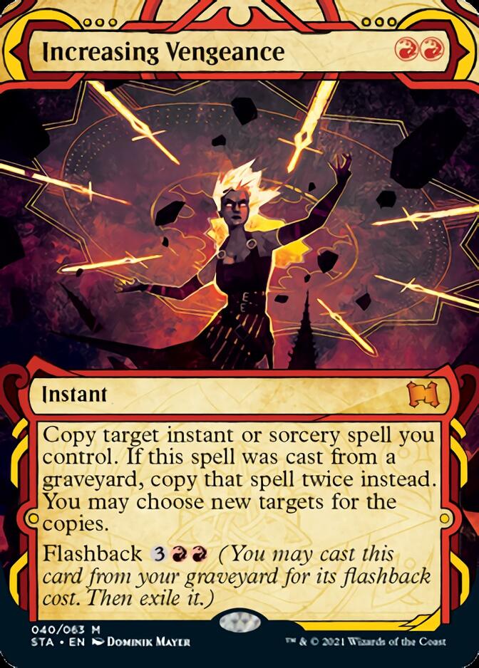 Increasing Vengeance (Foil Etched) [Strixhaven: Mystical Archive] | I Want That Stuff Brandon
