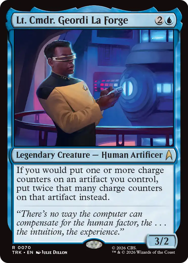 Lt. Cmdr. Geordi La Forge [Star Trek] | I Want That Stuff Brandon