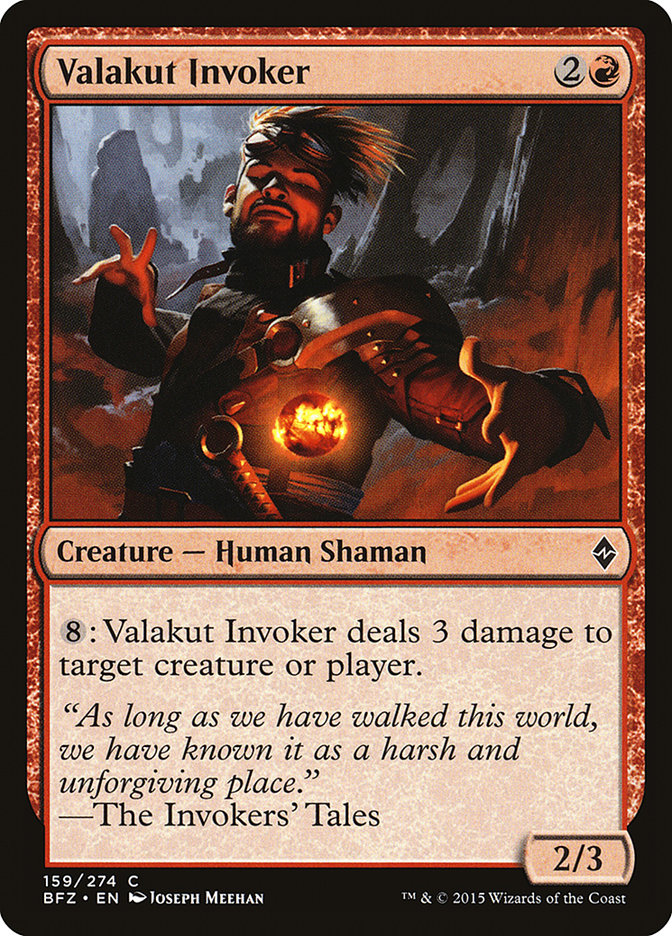 Valakut Invoker [Battle for Zendikar] | I Want That Stuff Brandon
