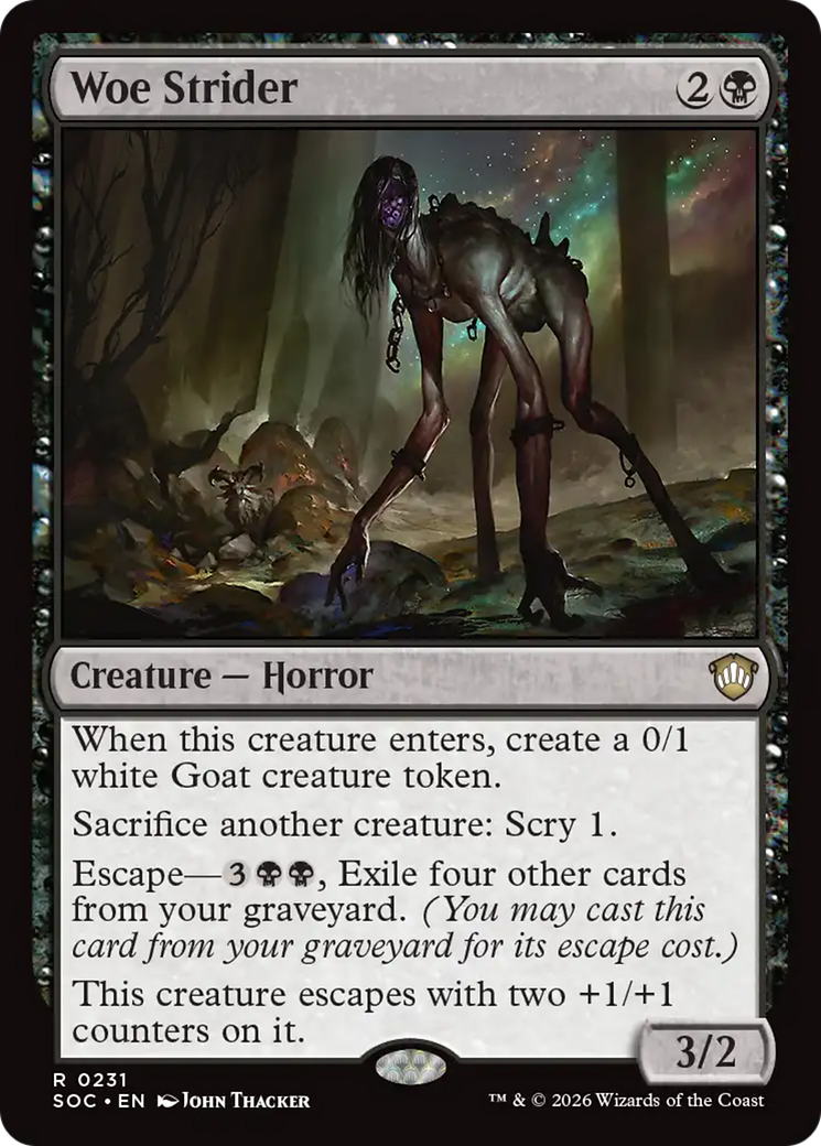 Woe Strider [Secrets of Strixhaven Commander] | I Want That Stuff Brandon