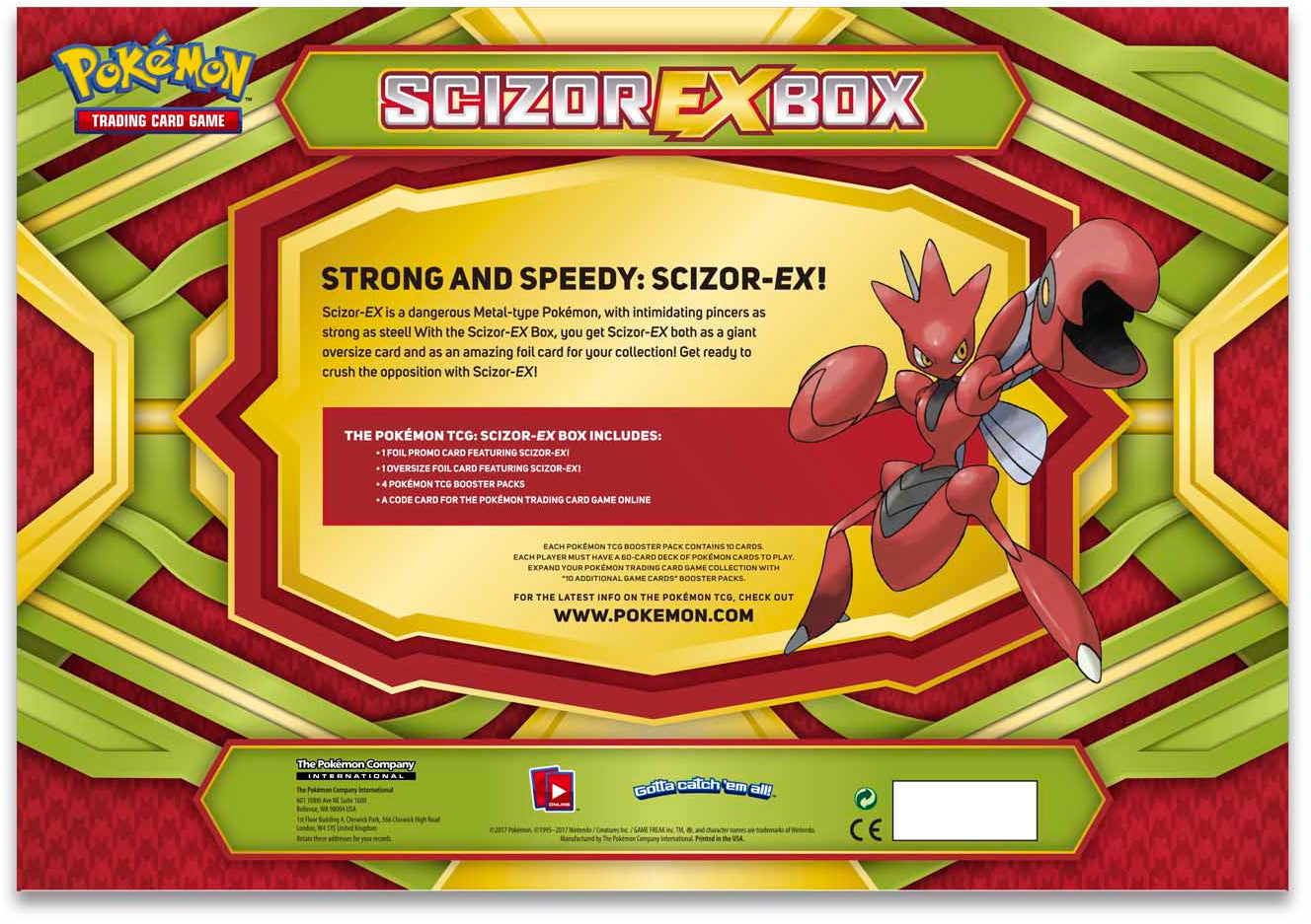 Scizor EX Box | I Want That Stuff Brandon