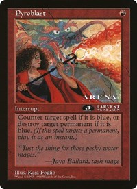 Pyroblast (Oversized) [Oversize Cards] | I Want That Stuff Brandon