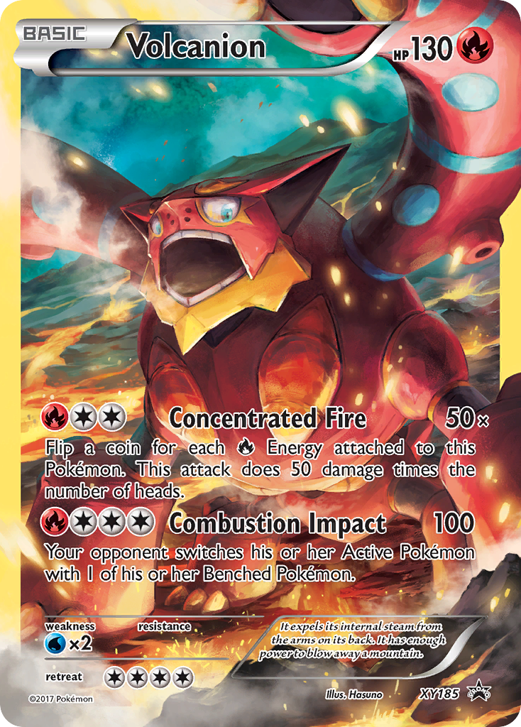 Volcanion (XY185) [XY: Black Star Promos] | I Want That Stuff Brandon