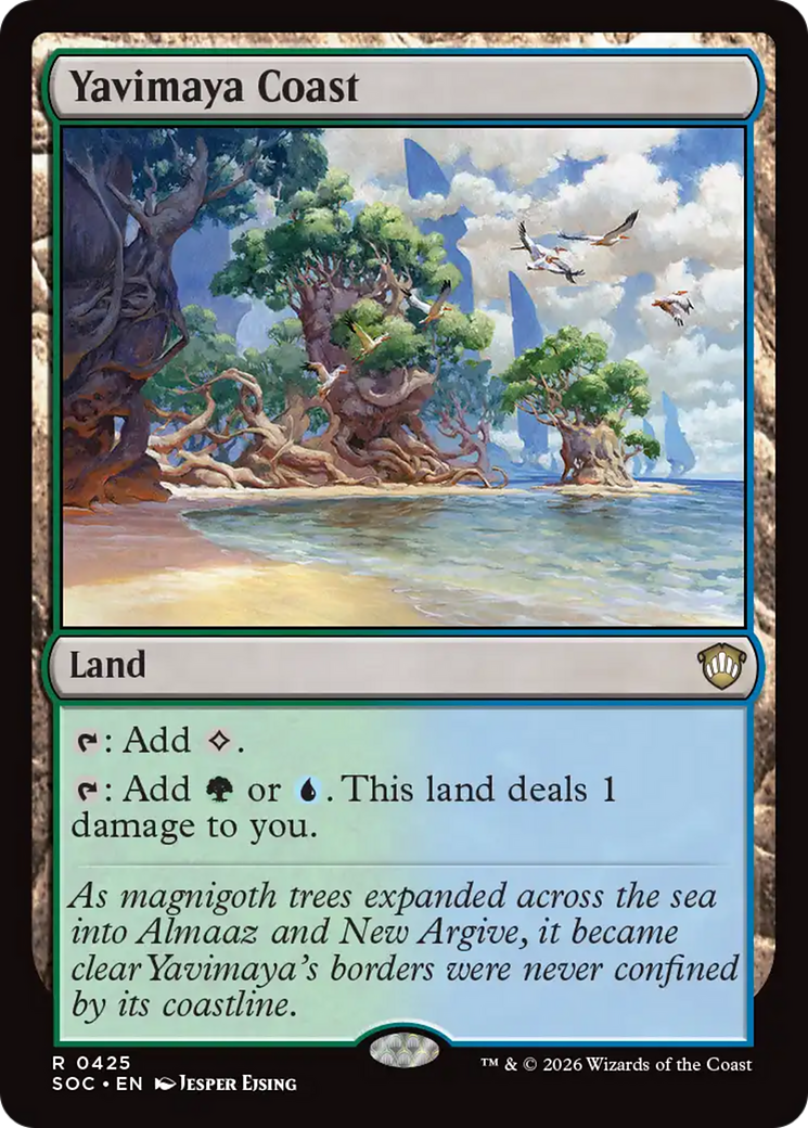 Yavimaya Coast [Secrets of Strixhaven Commander] | I Want That Stuff Brandon