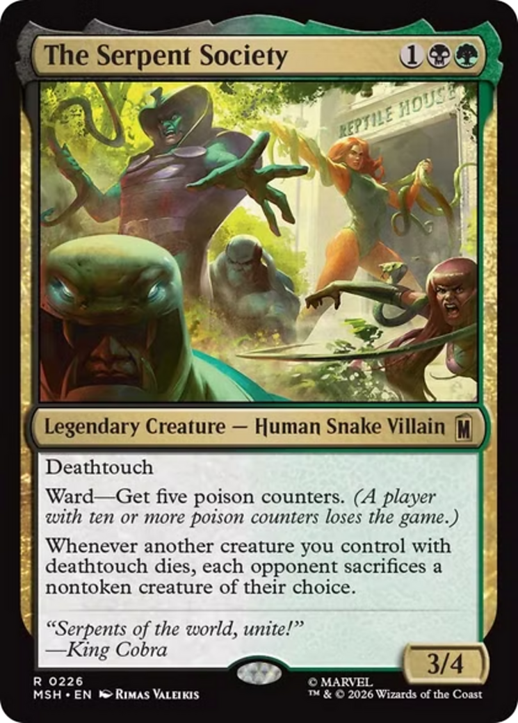The Serpent Society [Marvel Super Heroes] | I Want That Stuff Brandon