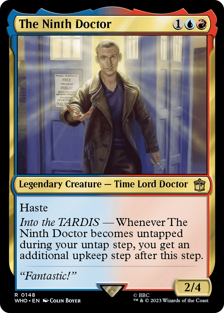 The Ninth Doctor [Doctor Who] | I Want That Stuff Brandon