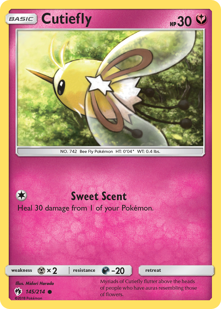 Cutiefly (145/214) [Sun & Moon: Lost Thunder] | I Want That Stuff Brandon