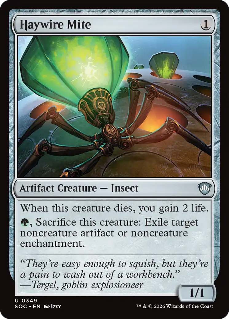Haywire Mite [Secrets of Strixhaven Commander] | I Want That Stuff Brandon