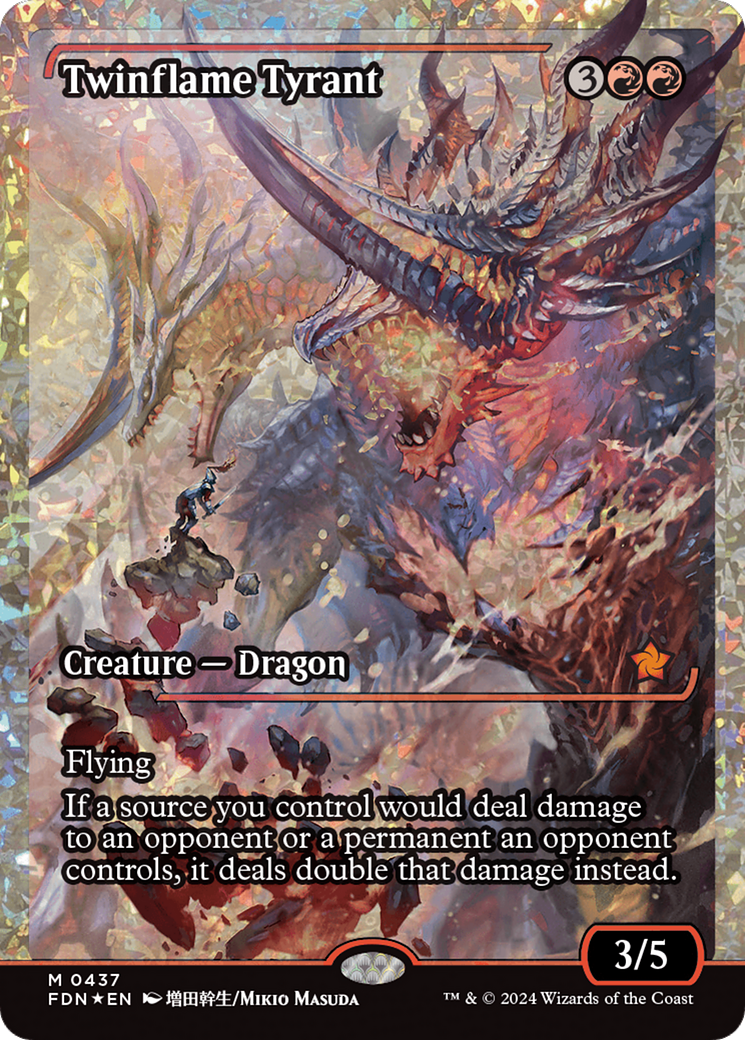 Twinflame Tyrant (Fracture Foil) [Foundations] | I Want That Stuff Brandon