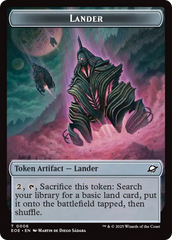 Beast (0006) // Lander Double-Sided Token [Edge of Eternities Tokens] | I Want That Stuff Brandon