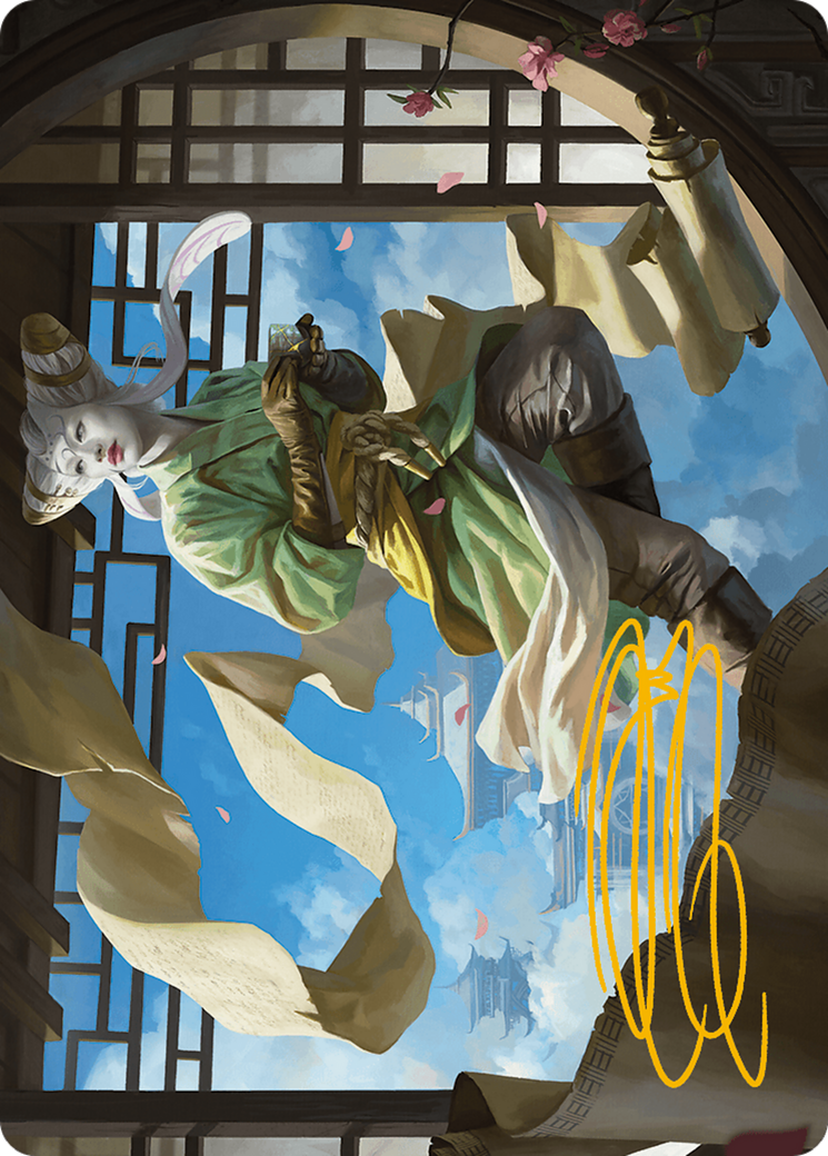 Tamiyo, Inquisitive Student Art Card (Gold-Stamped Signature) [Modern Horizons 3 Art Series] | I Want That Stuff Brandon