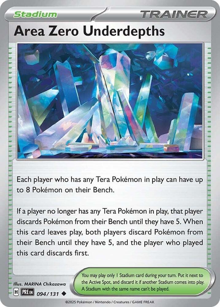 Area Zero Underdepths (094/131) [Scarlet & Violet: Prismatic Evolutions] | I Want That Stuff Brandon