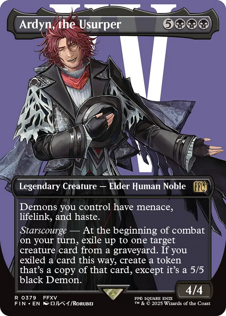 Ardyn, the Usurper (Borderless) (0379) [FINAL FANTASY] | I Want That Stuff Brandon